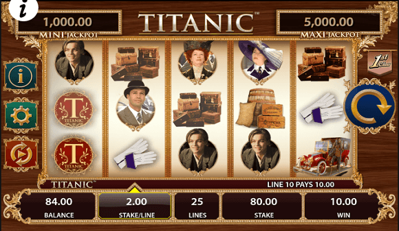 Titanic spilleautomat