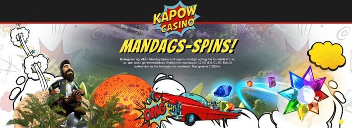 Kapow Casino Kampagne
