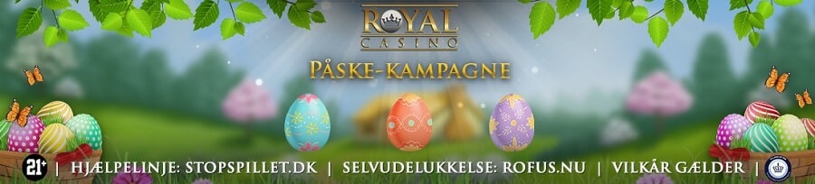 Royal Casino påskekampagne 2022