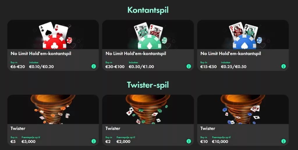 bet365 poker spil