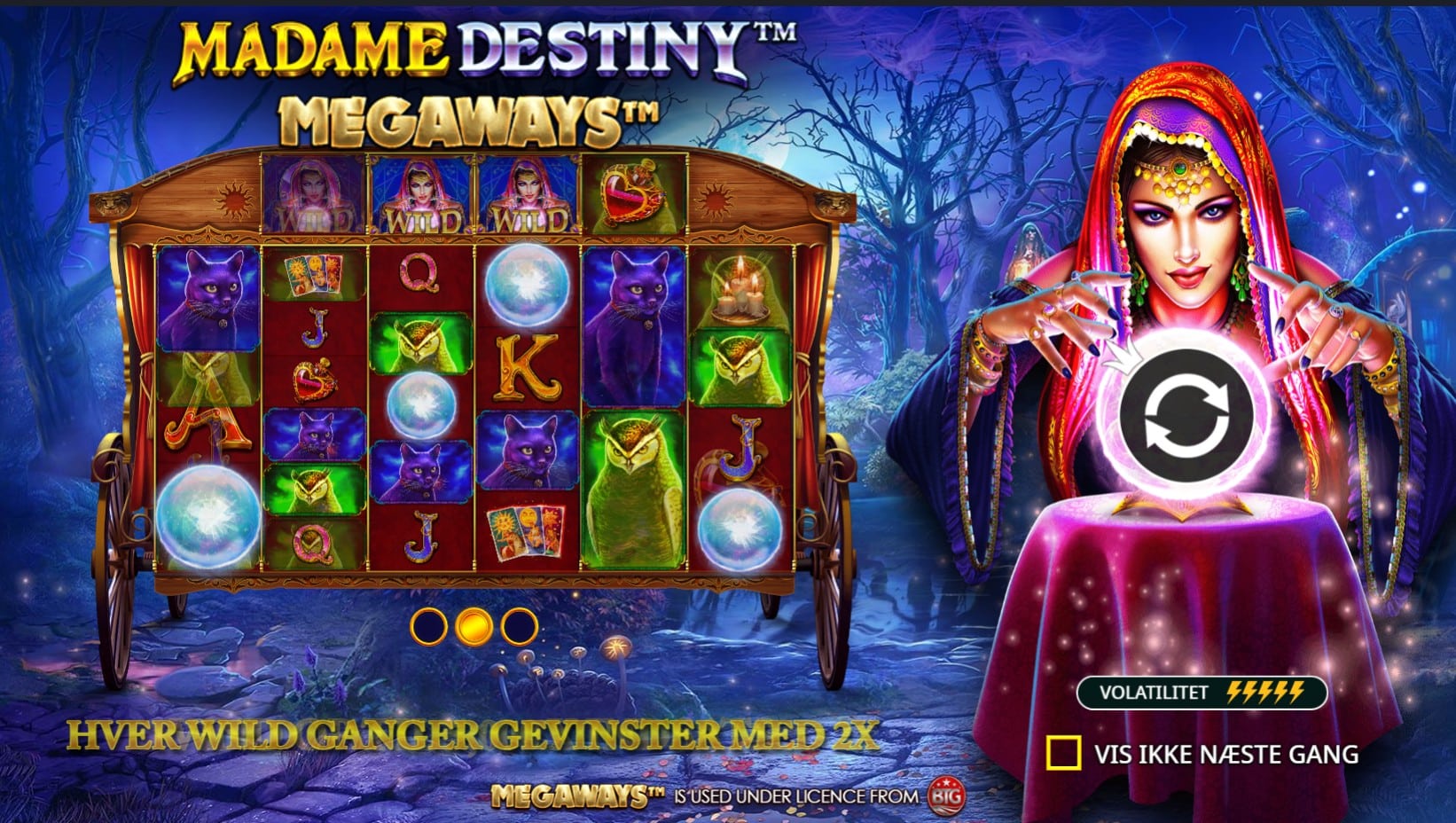 madame destiny megaways